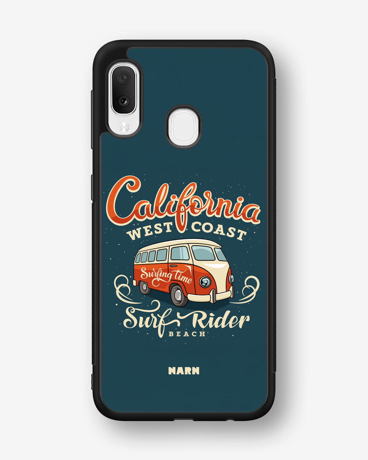 Samsung Galaxy A20e Hard Case – California Surf - View 1