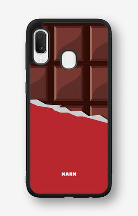 Samsung Galaxy A20e Hard Case – Chocolate Break - View 1