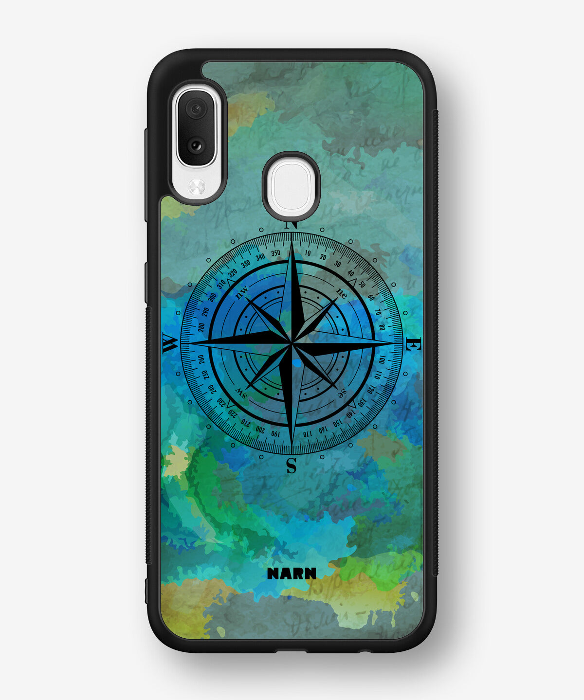 Samsung Galaxy A20e Hard Case – Compass - View 1