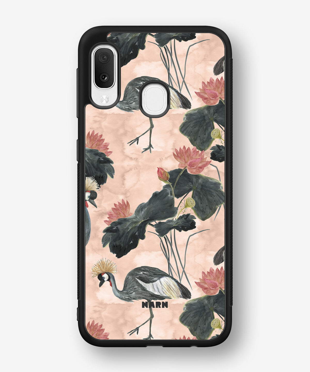 Samsung Galaxy A20e Hard Case – Crowned Bird - View 1