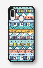 Samsung Galaxy A20e Hard Case – Cute Pattern - View 1