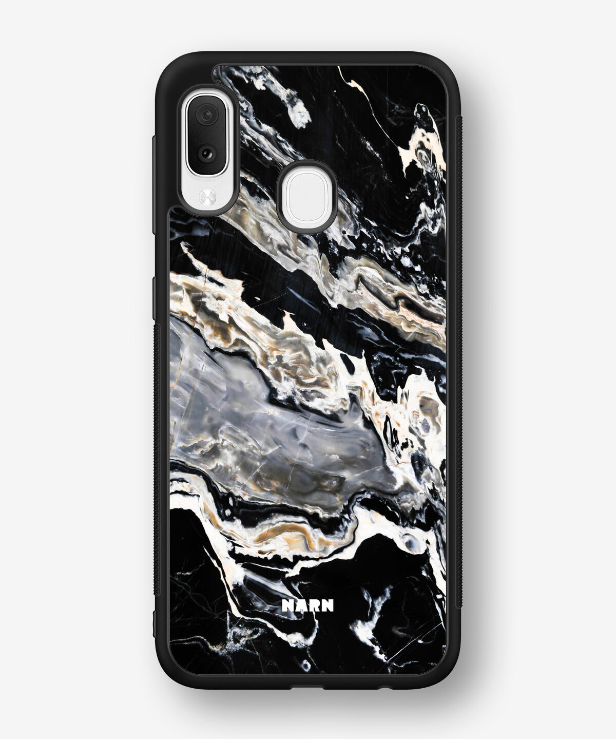 Samsung Galaxy A20e Hard Case – Dark Swirl - View 1