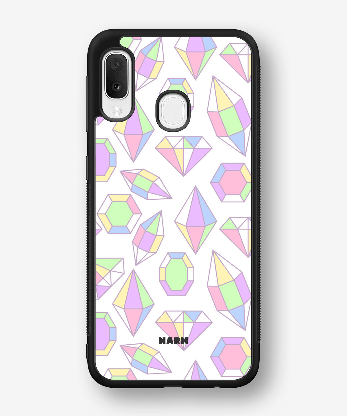 Samsung Galaxy A20e Hard Case – Diamonds - View 1