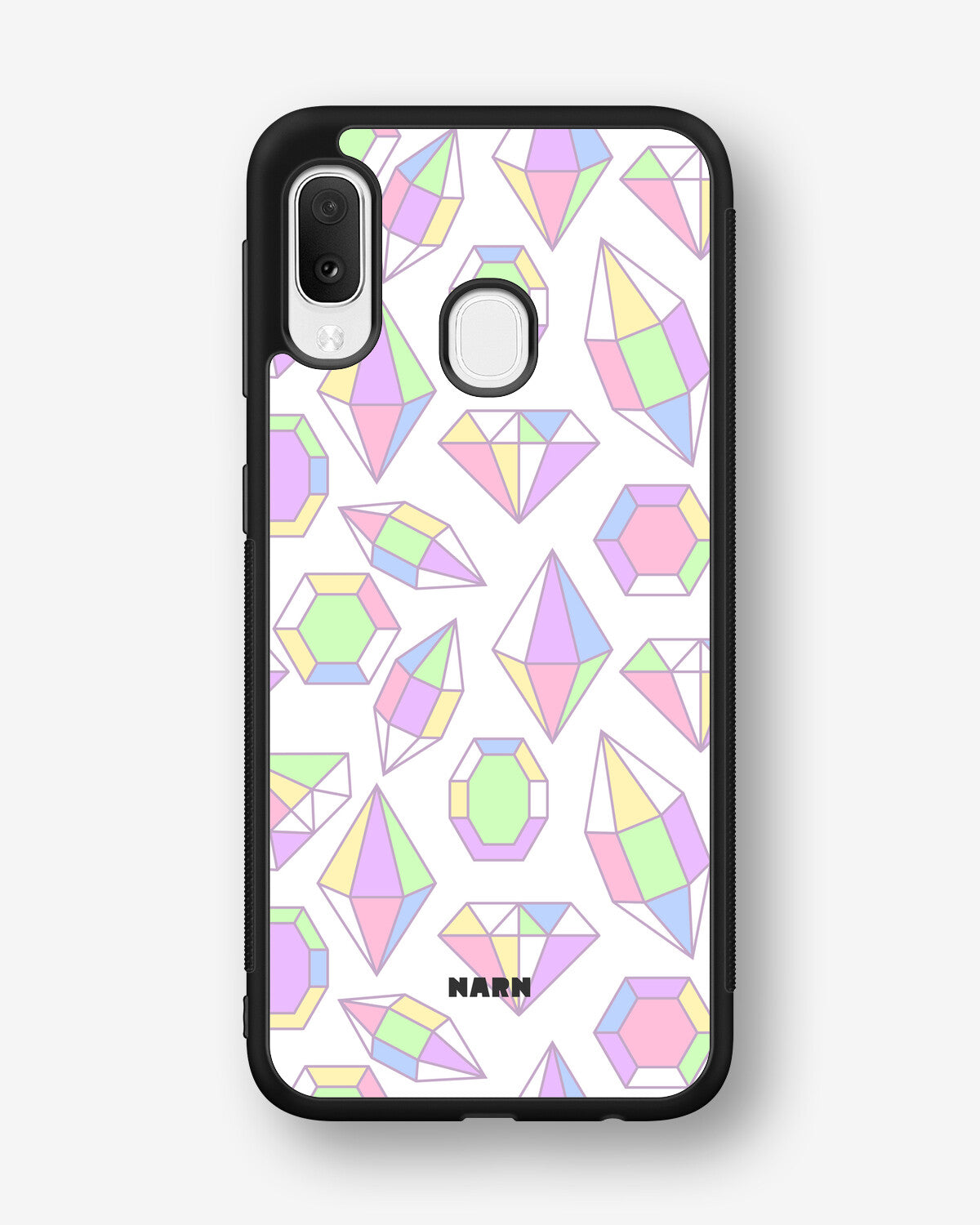 Samsung Galaxy A20e Hard Case – Diamonds - View 1