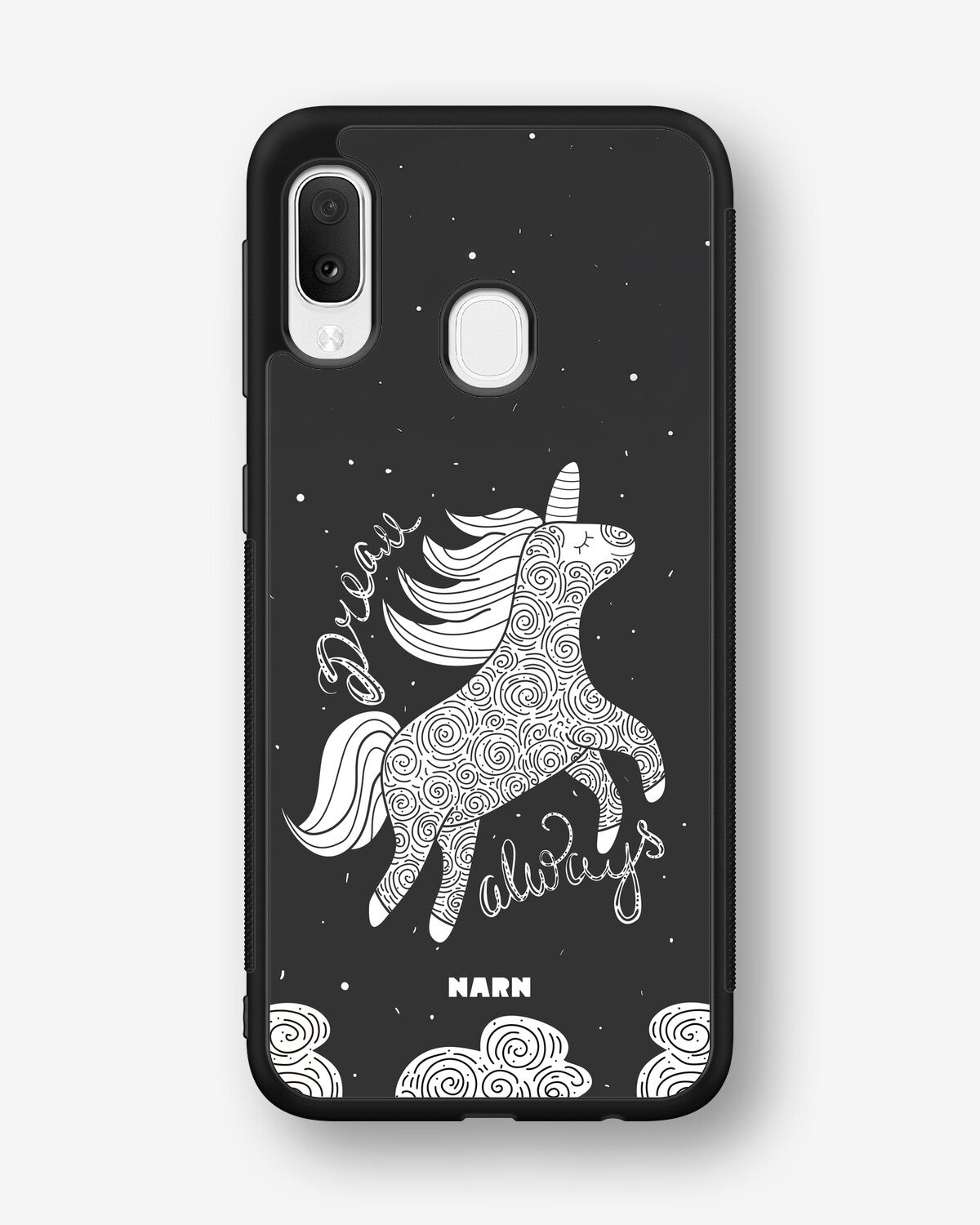 Samsung Galaxy A20e Hard Case – Dream Always - View 1