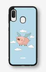 Samsung Galaxy A20e Hard Case – Dreamy Pig - View 1