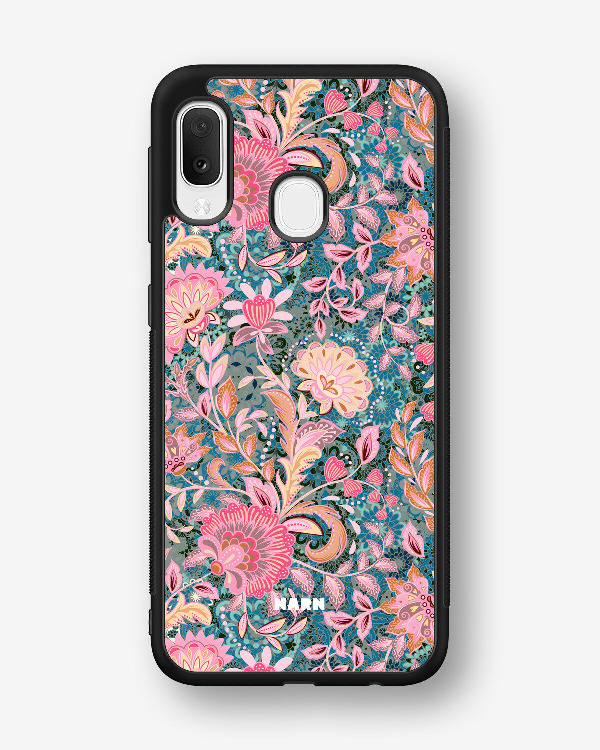 Samsung Galaxy A20e Hard Case – Fantasy Flowers - View 1