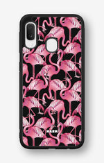 Samsung Galaxy A20e Hard Case – Flamingos - View 1