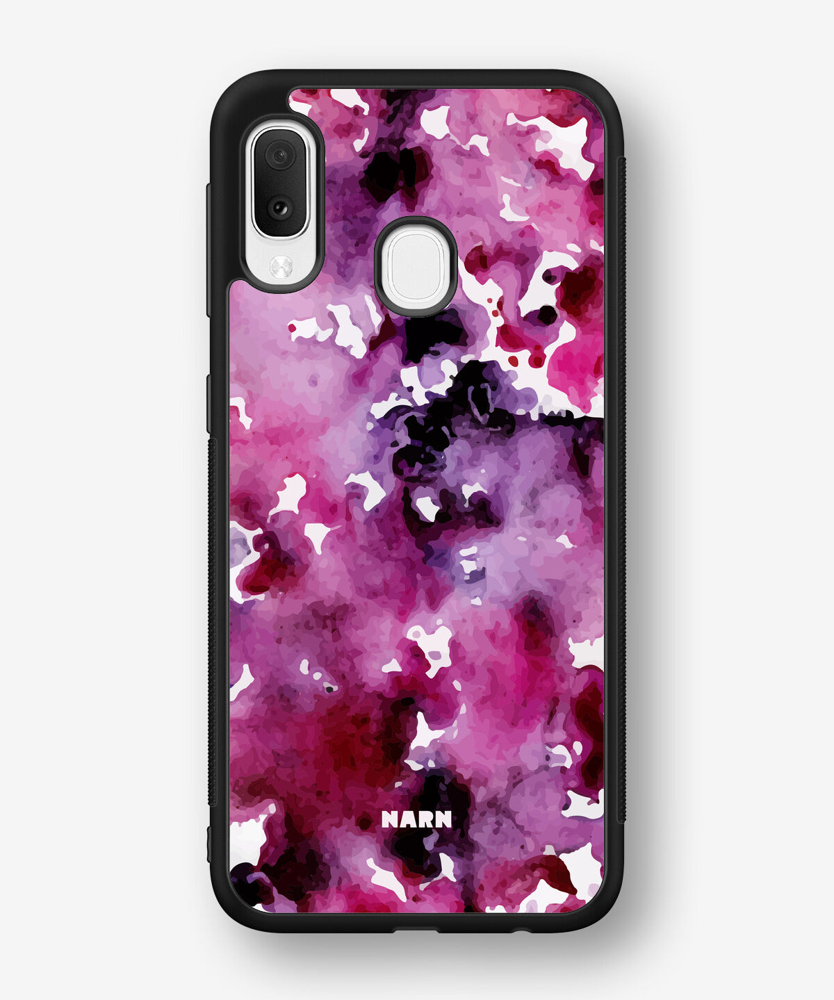 Samsung Galaxy A20e Hard Case – Floral Splash - View 1