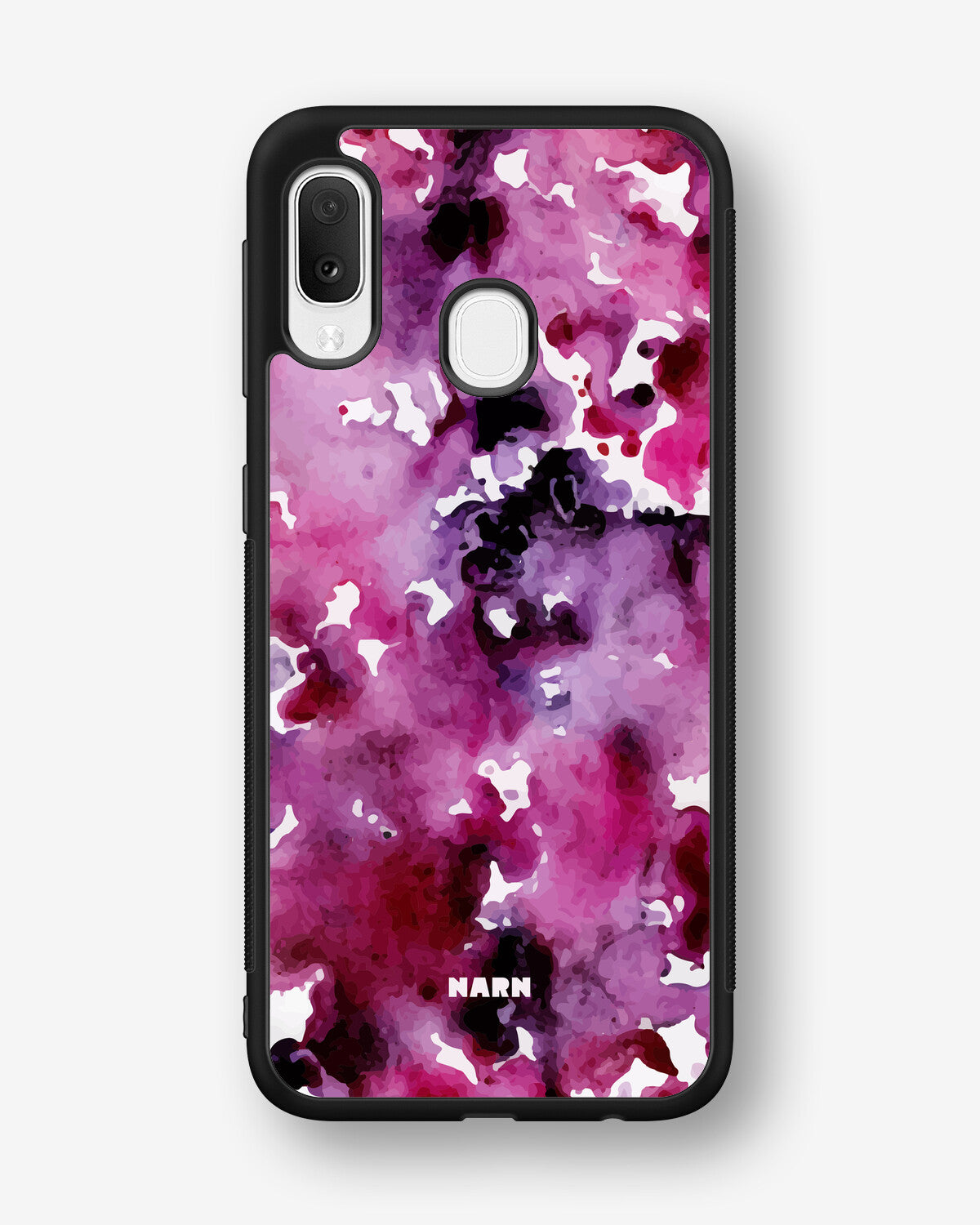 Samsung Galaxy A20e Hard Case – Floral Splash - View 1