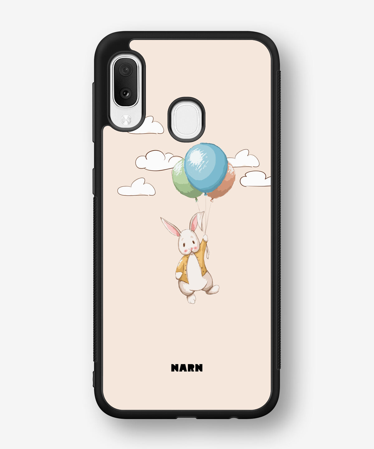 Samsung Galaxy A20e Hard Case – Flying Rabbit - View 1