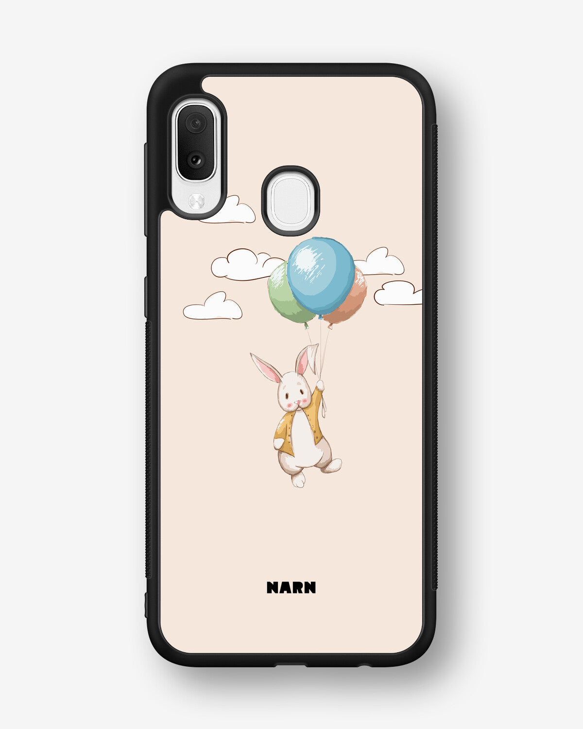 Samsung Galaxy A20e Hard Case – Flying Rabbit - View 1