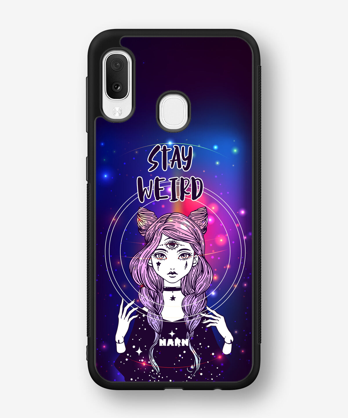 Samsung Galaxy A20e Hard Case – Galactic Weird - View 1