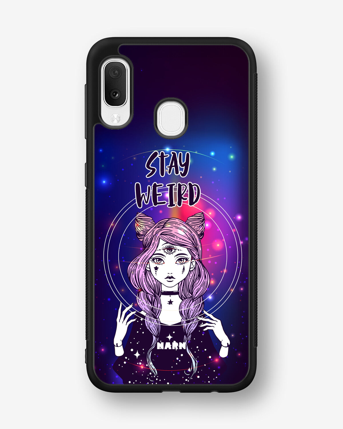 Samsung Galaxy A20e Hard Case – Galactic Weird - View 1