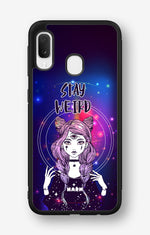 Samsung Galaxy A20e Hard Case – Galactic Weird - View 1