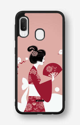 Samsung Galaxy A20e Hard Case – Geisha - View 1