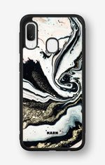 Samsung Galaxy A20e Hard Case – Golden Swirl - View 1