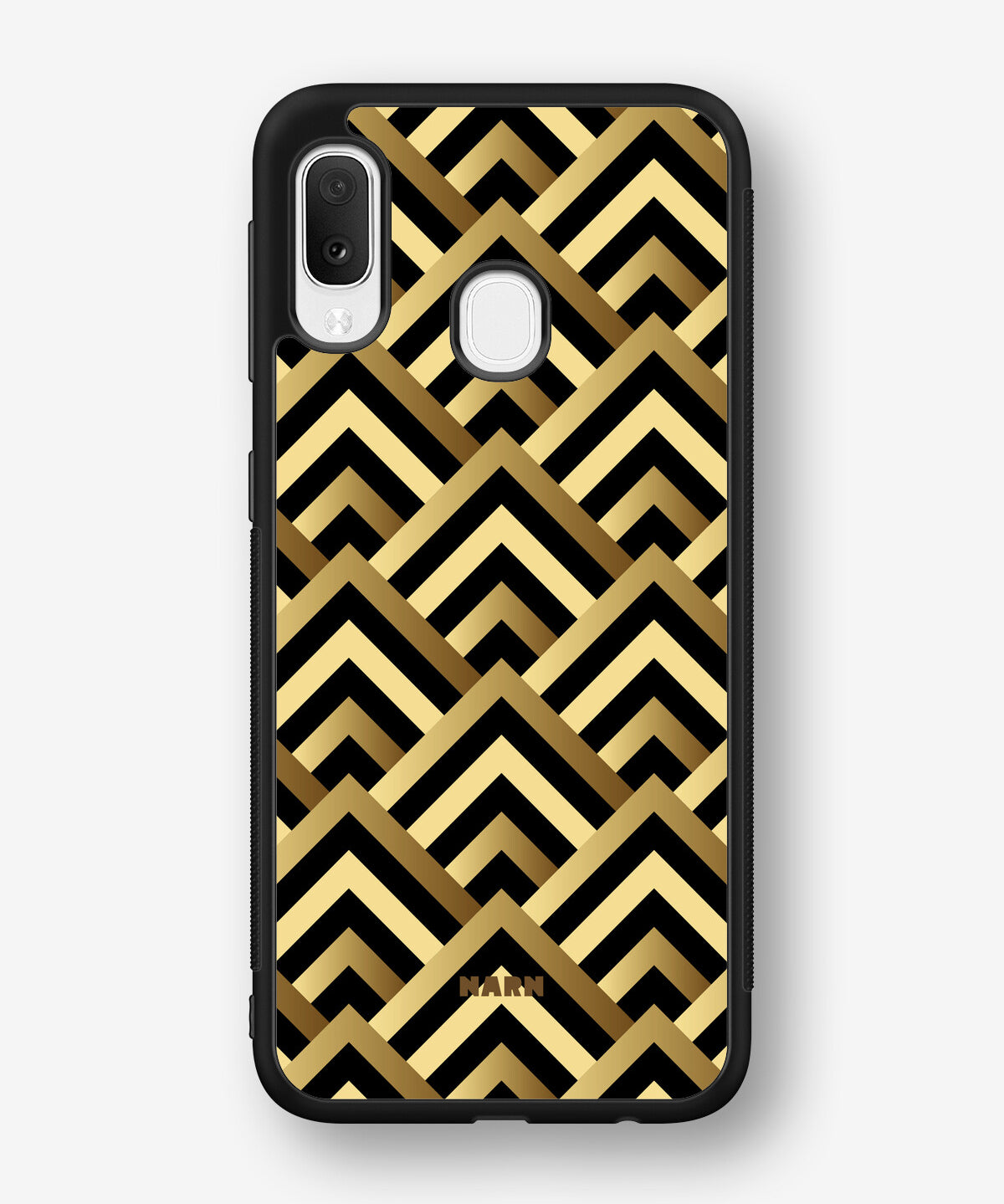 Samsung Galaxy A20e Hard Case – Goldline - View 1