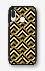 Samsung Galaxy A20e Hard Case – Goldline - View 1