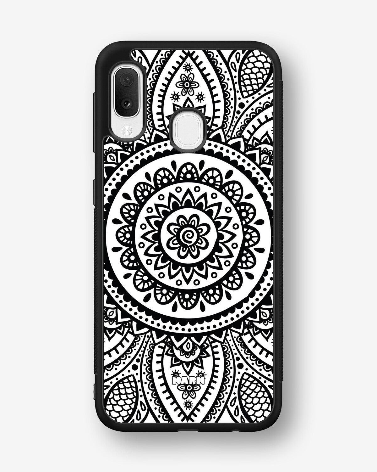Samsung Galaxy A20e Hard Case – Henna Mandala - View 1