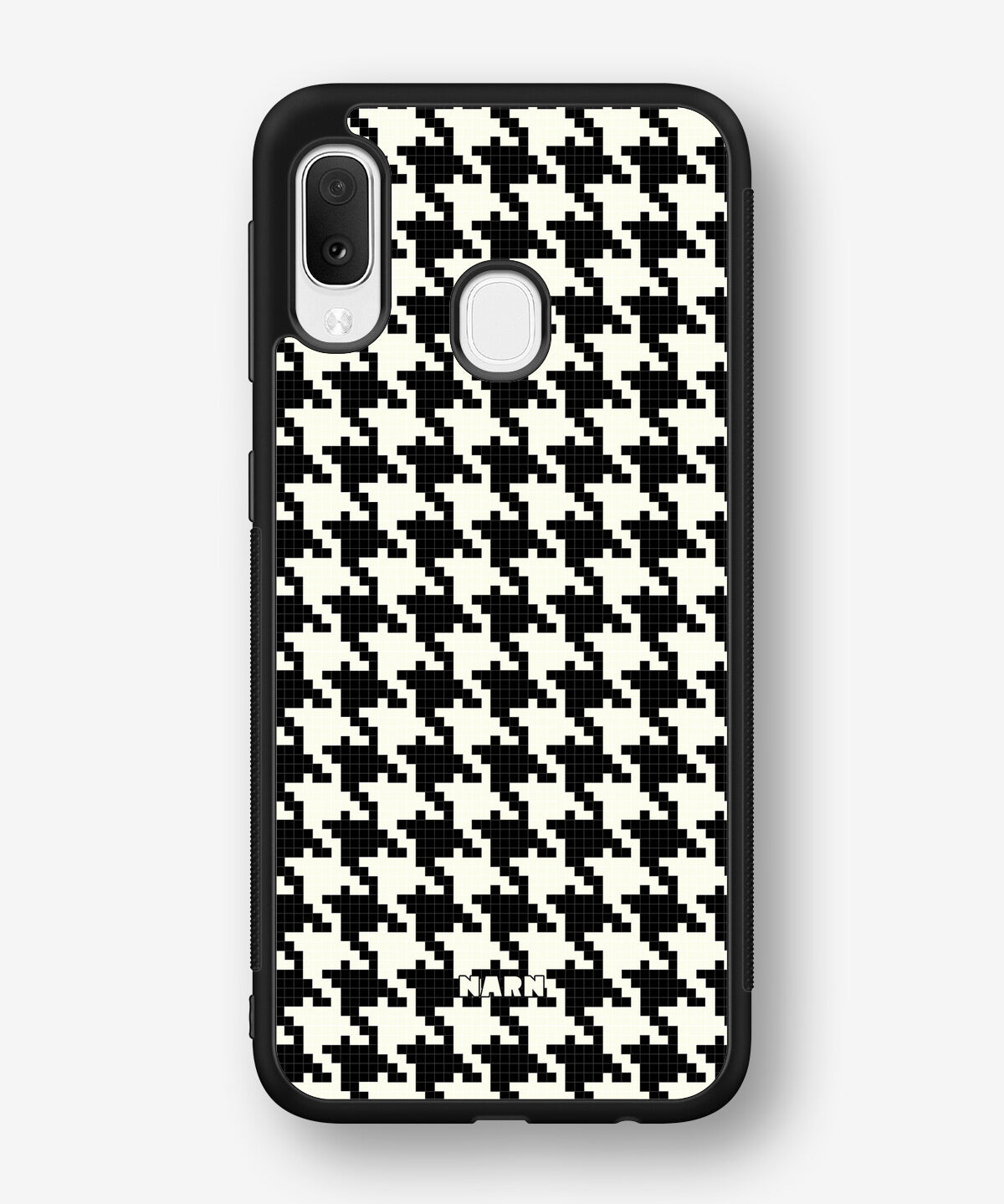Samsung Galaxy A20e Hard Case – Houndstooth - View 1