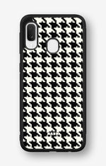 Samsung Galaxy A20e Hard Case – Houndstooth - View 1