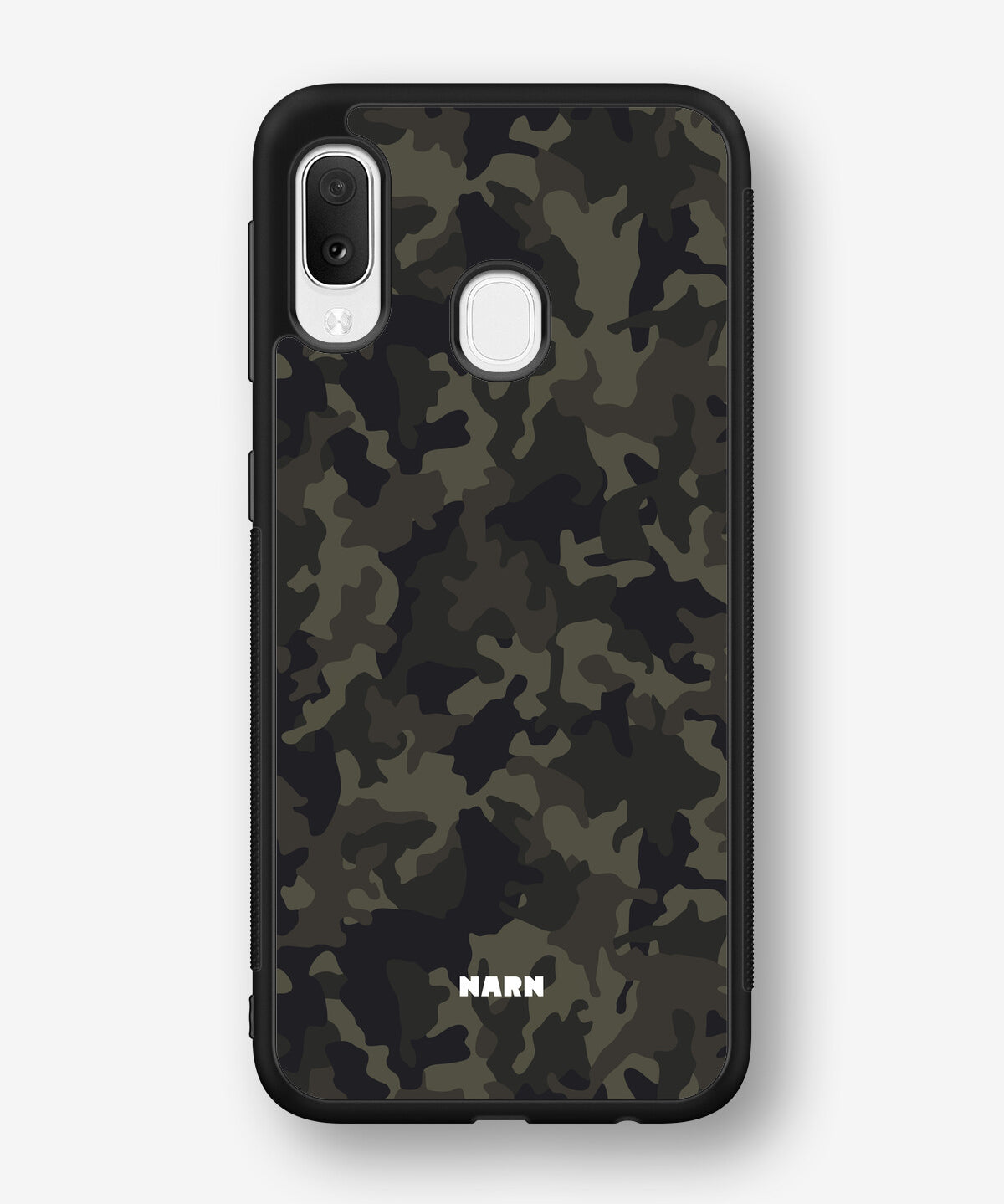 Samsung Galaxy A20e Hard Case – Jungle Green Camo - View 1