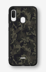 Samsung Galaxy A20e Hard Case – Jungle Green Camo - View 1