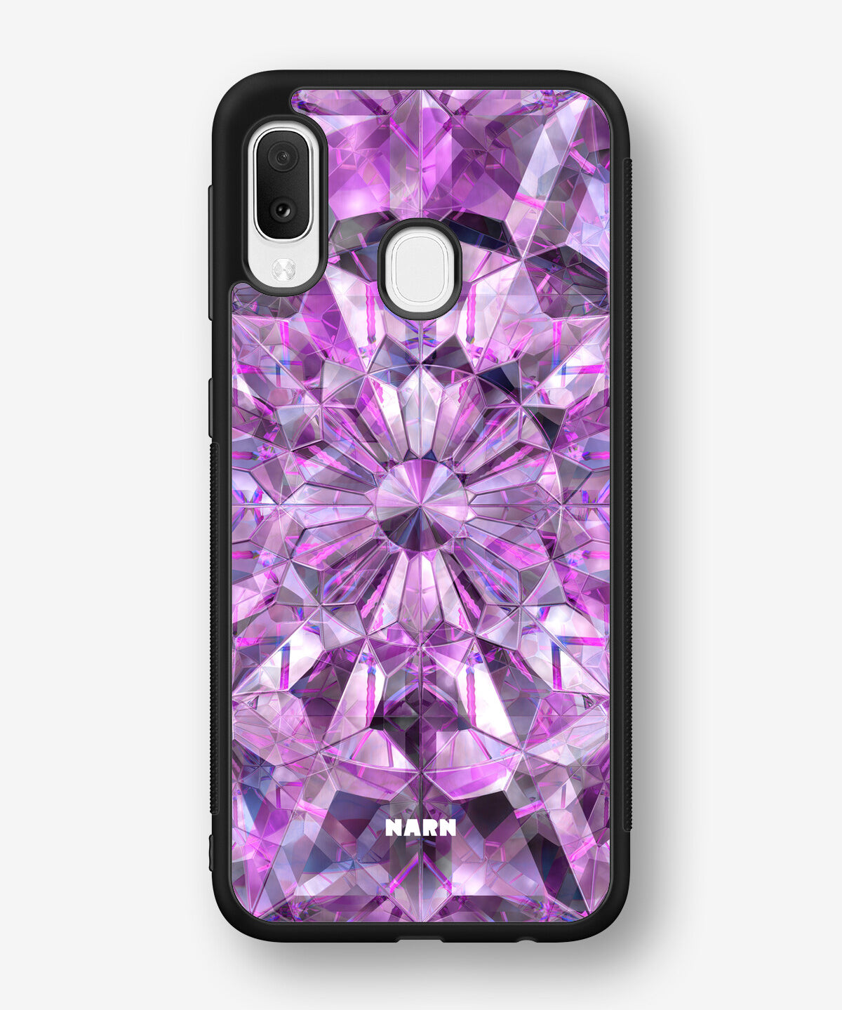 Samsung Galaxy A20e Hard Case – Lavender Crystals - View 1