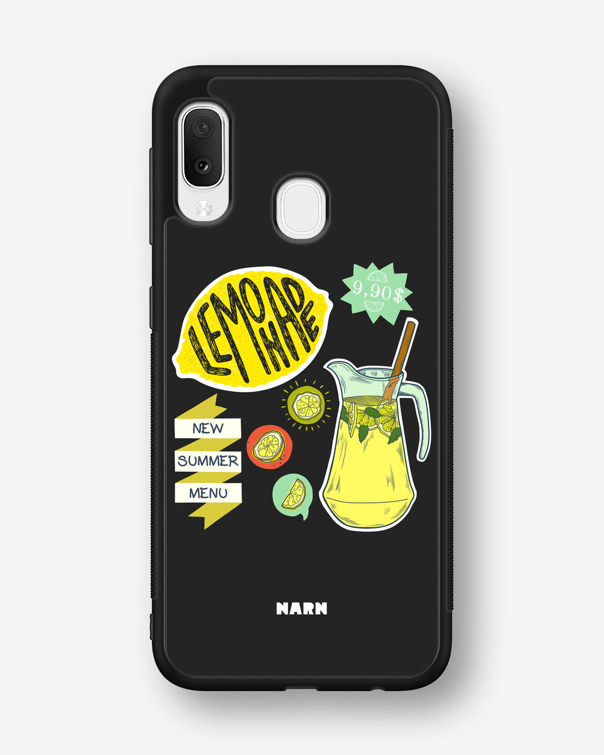 Samsung Galaxy A20e Hard Case – Lemon Summer - View 1