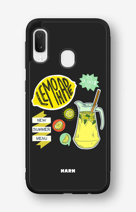 Samsung Galaxy A20e Hard Case – Lemon Summer - View 1