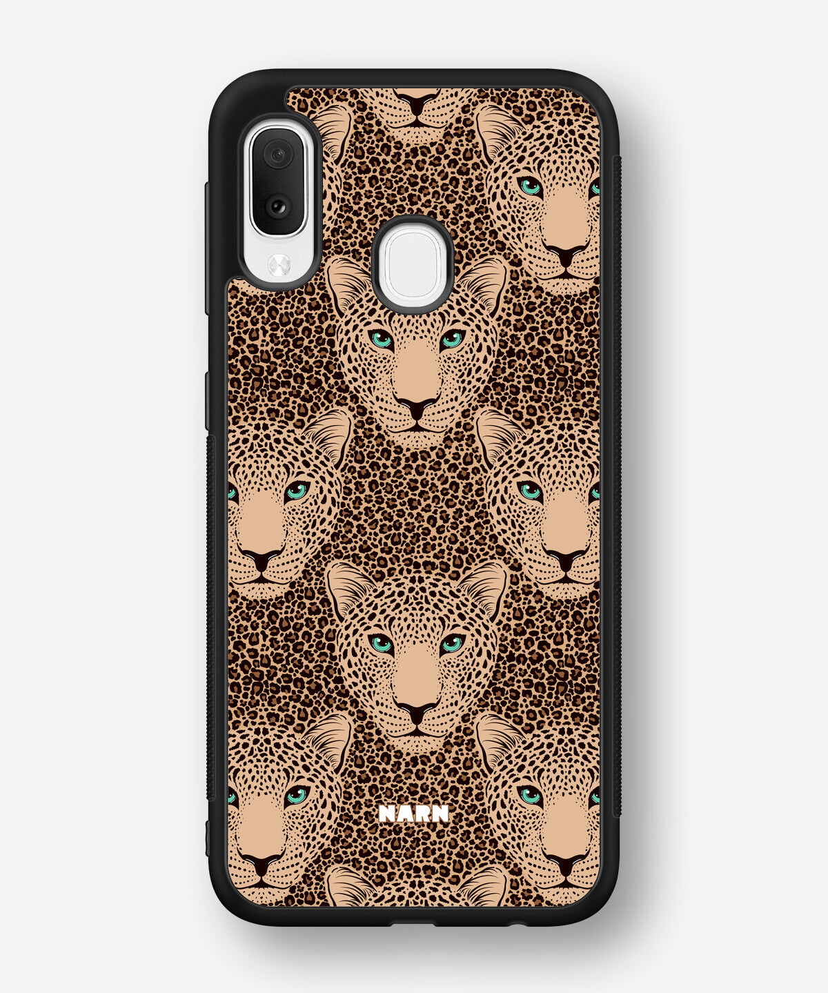 Samsung Galaxy A20e Hard Case – Leopard Gaze - View 1