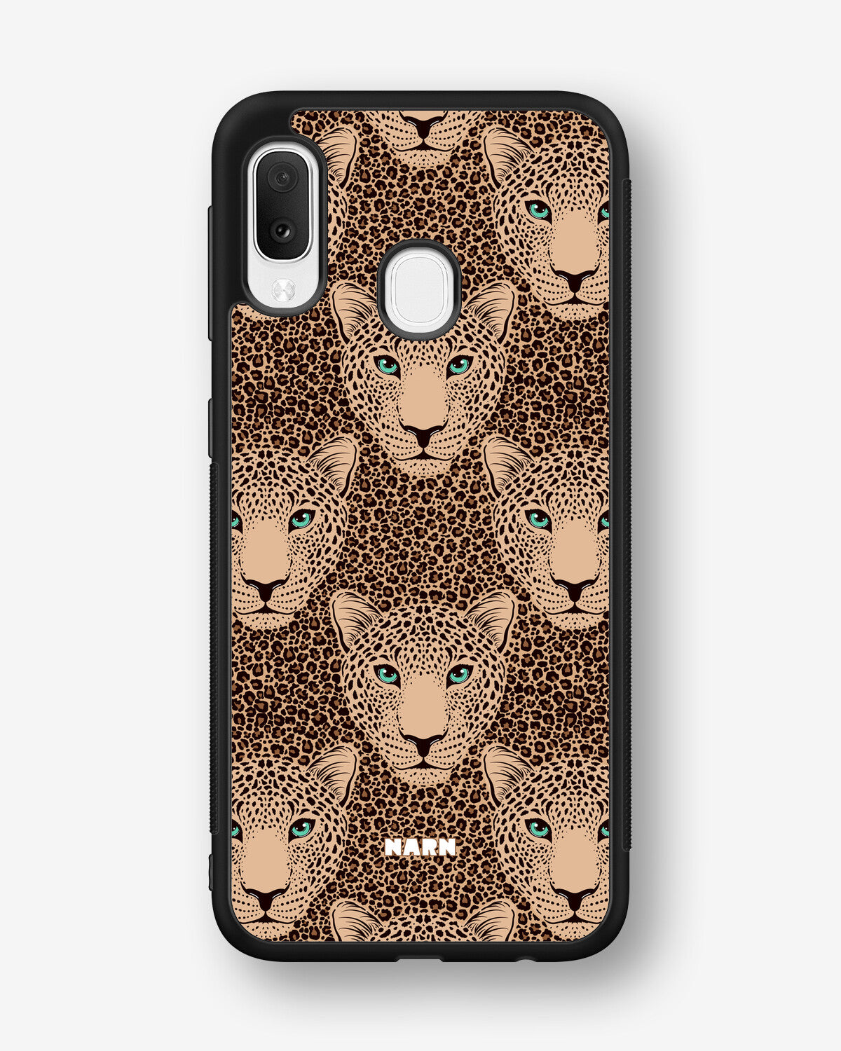 Samsung Galaxy A20e Hard Case – Leopard Gaze - View 1