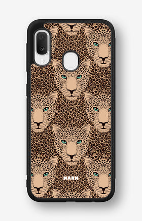 Samsung Galaxy A20e Hard Case – Leopard Gaze - View 1