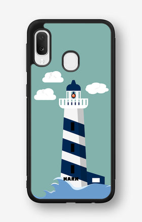 Samsung Galaxy A20e Hard Case – Lighthouse - View 1