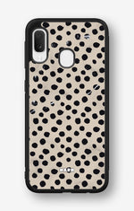 Samsung Galaxy A20e Hard Case – Marble Dots - View 1