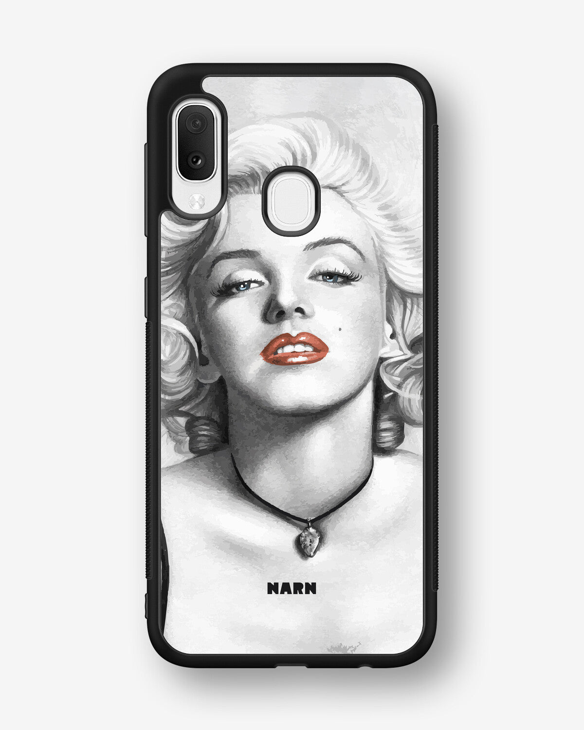 Samsung Galaxy A20e Hard Case – Marilyn - View 1