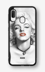 Samsung Galaxy A20e Hard Case – Marilyn - View 1
