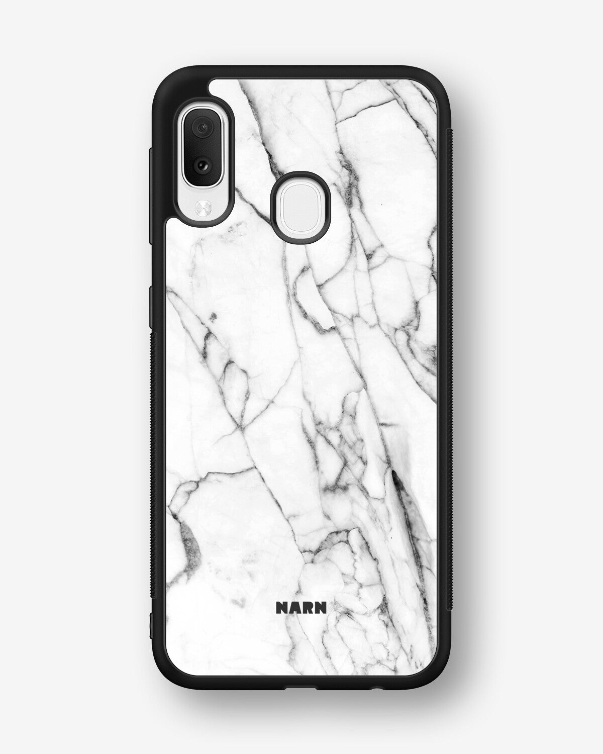 Samsung Galaxy A20e Hard Case – Milky Marble - View 1