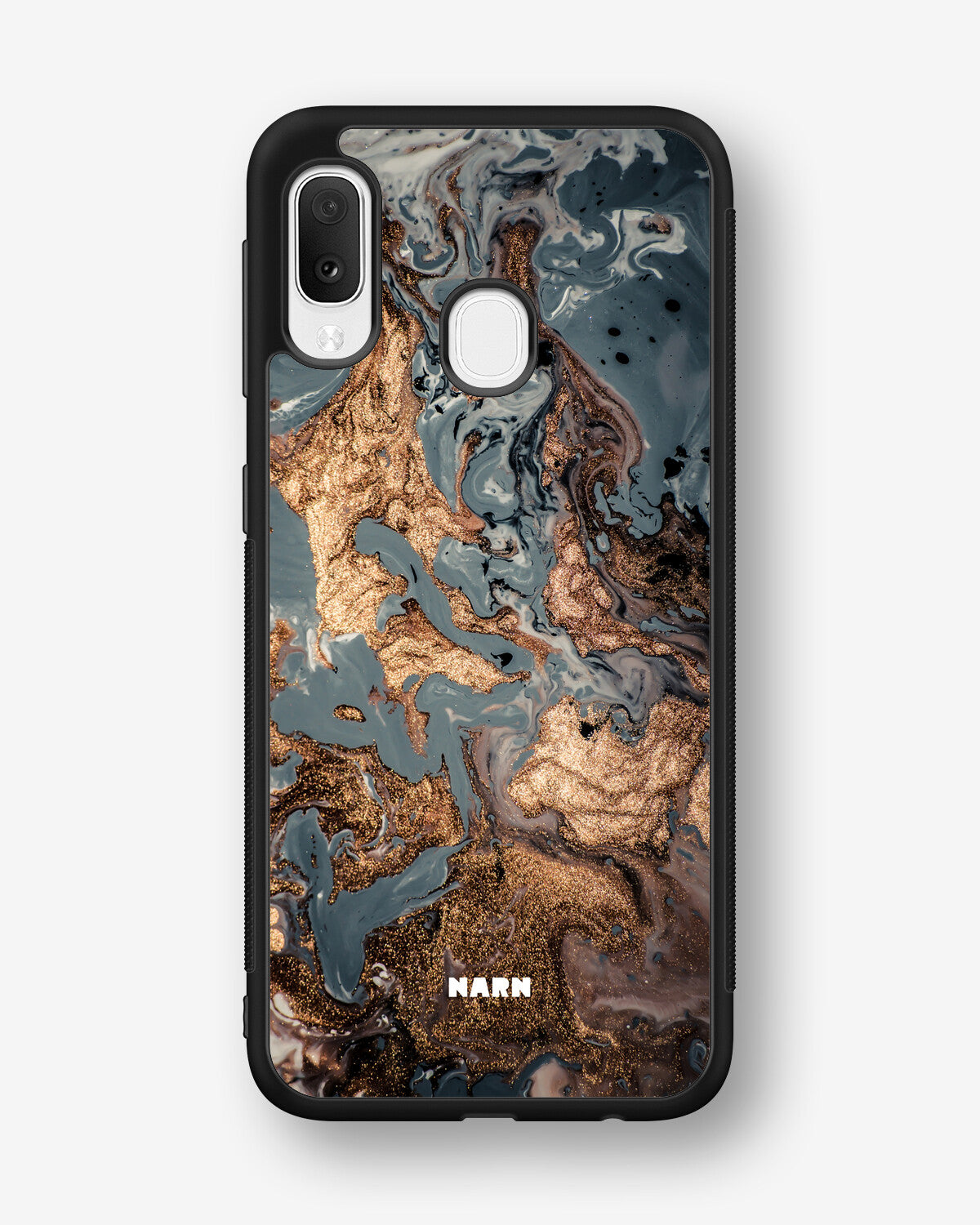 Samsung Galaxy A20e Hard Case – Molten Gold - View 1