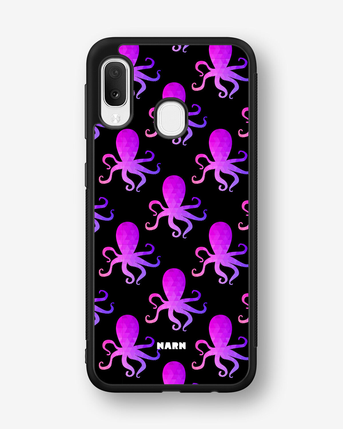 Samsung Galaxy A20e Hard Case – Octopus Pattern - View 1