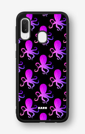 Samsung Galaxy A20e Hard Case – Octopus Pattern - View 1