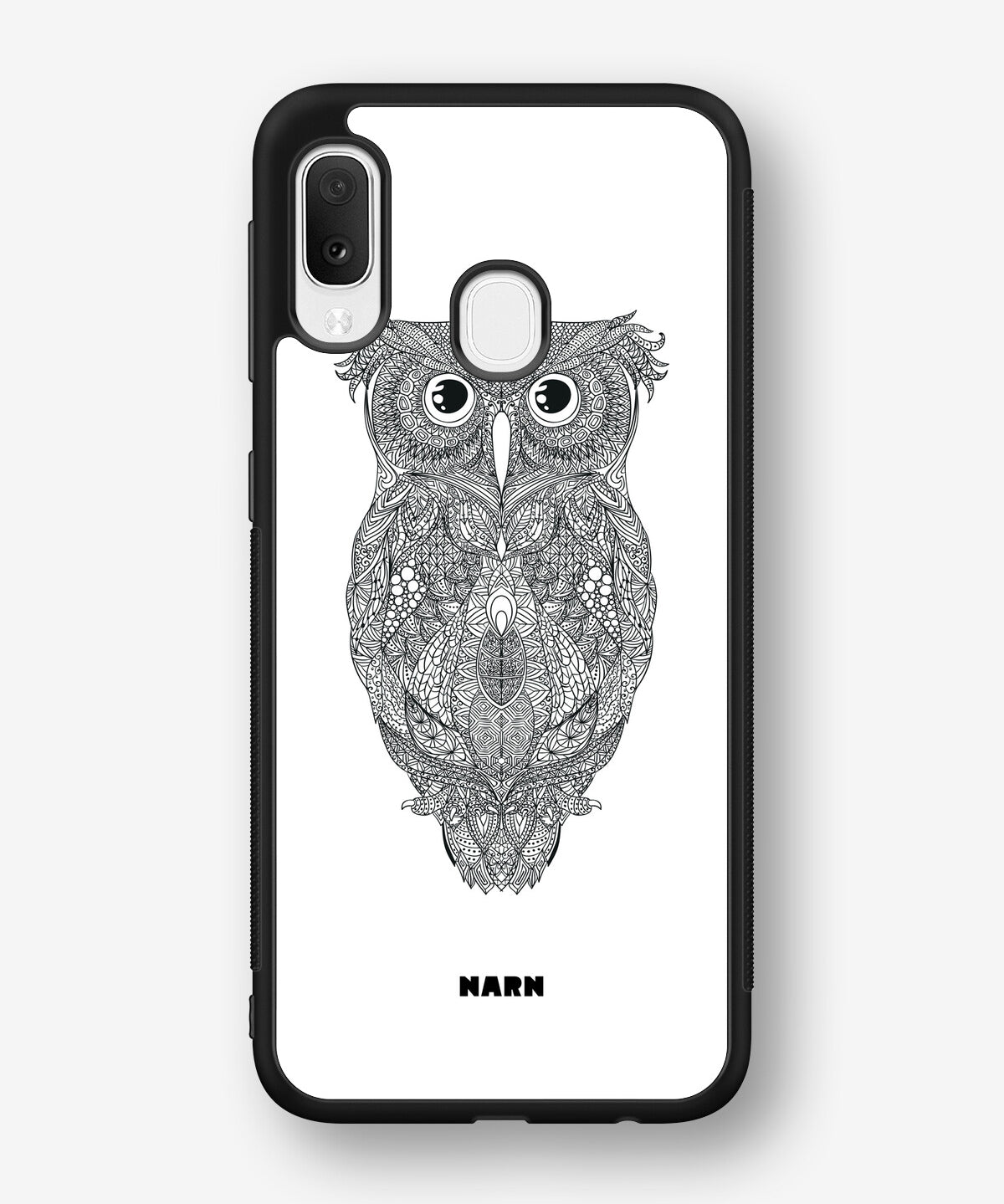 Samsung Galaxy A20e Hard Case – Owl - View 1