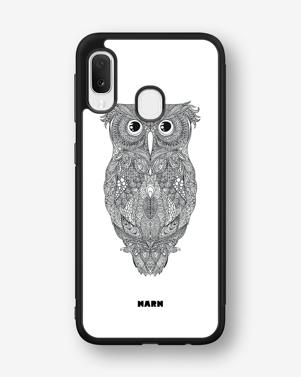 Samsung Galaxy A20e Hard Case – Owl - View 1