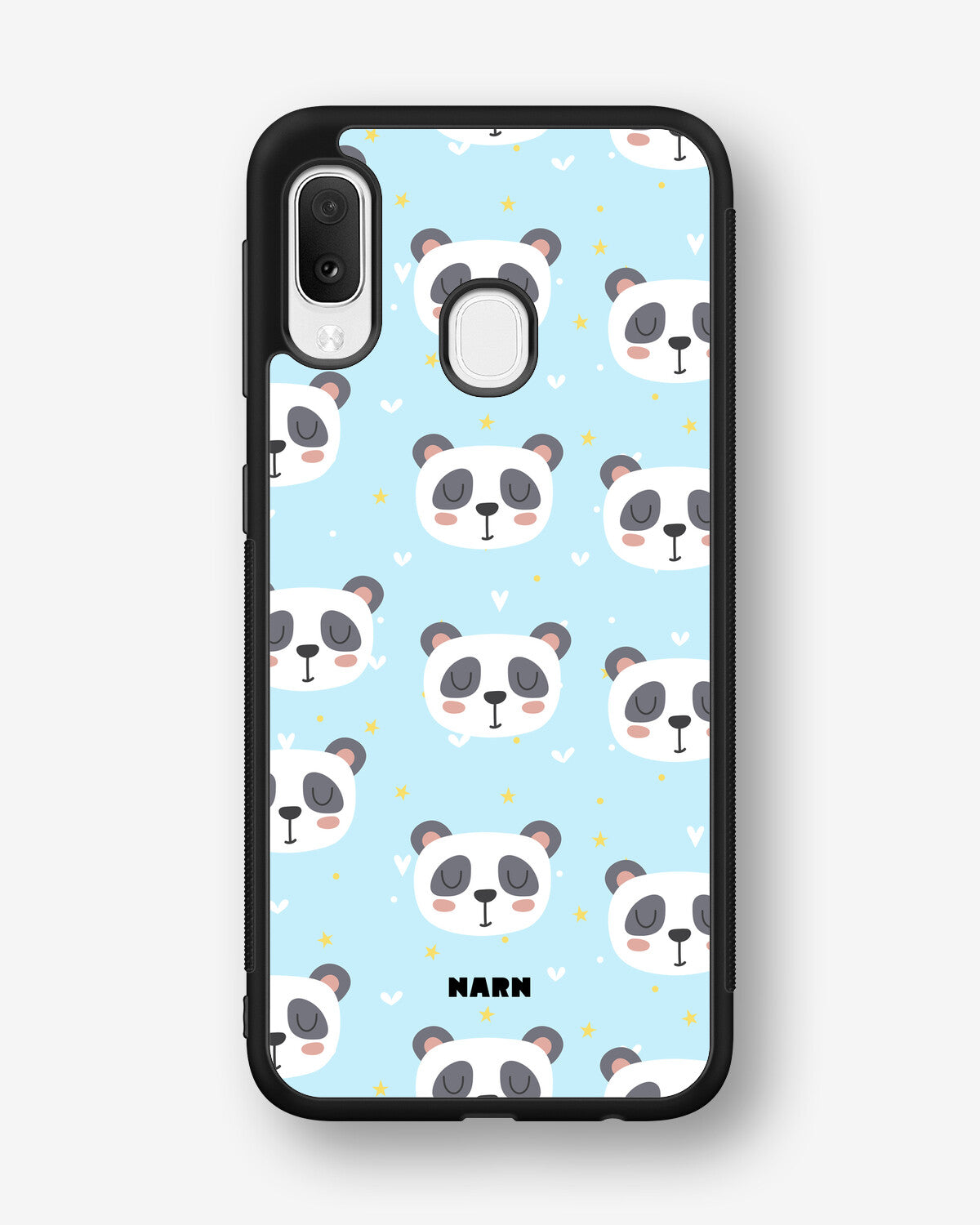 Samsung Galaxy A20e Hard Case – Panda Dreams - View 1