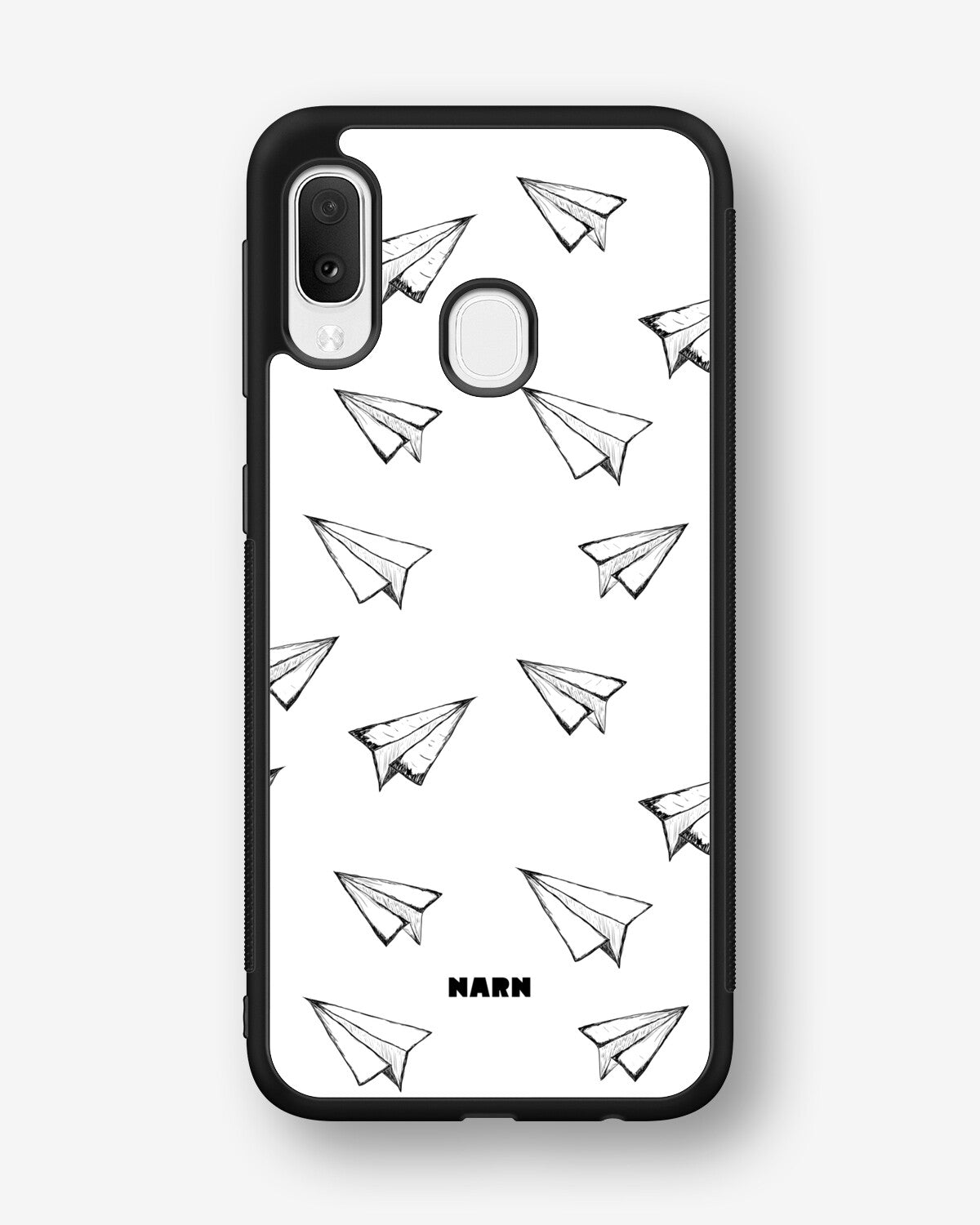 Samsung Galaxy A20e Hard Case – Paper Planes - View 1