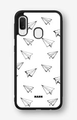 Samsung Galaxy A20e Hard Case – Paper Planes - View 1