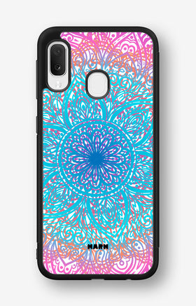 Samsung Galaxy A20e Hard Case – Pastel Mandala - View 1