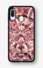 Samsung Galaxy A20e Hard Case – Pink Crystals - View 1