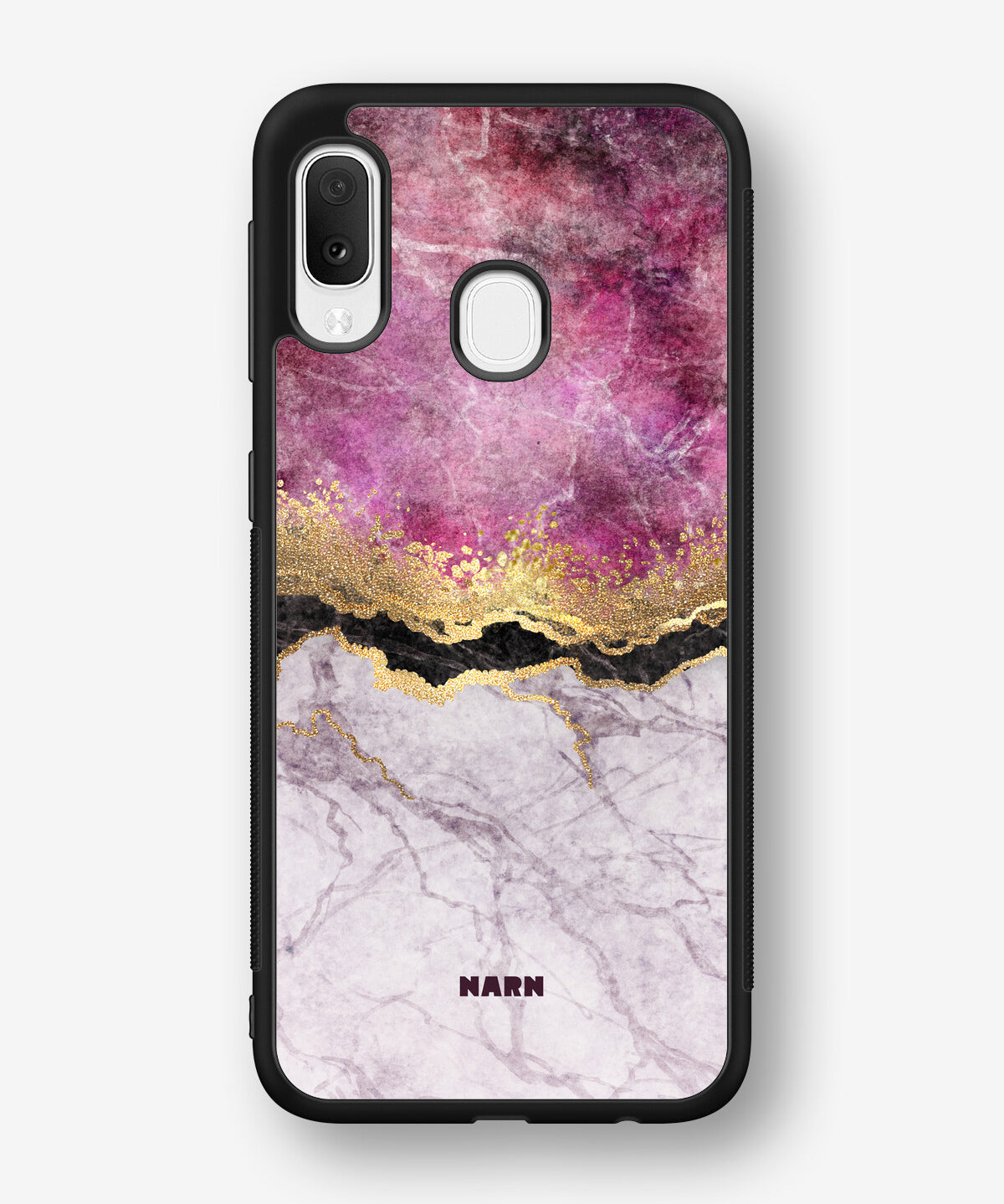 Samsung Galaxy A20e Hard Case – Pink Dream - View 1